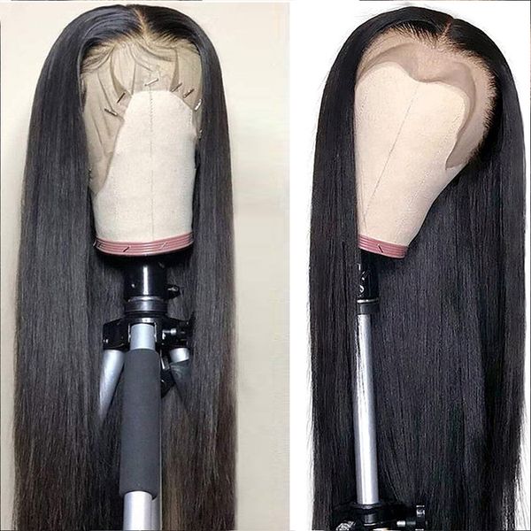 

lx brand black straight short bob hair for women heat resistant synthetic lace wigs with side part fiber cosplay/daily usefactory direct