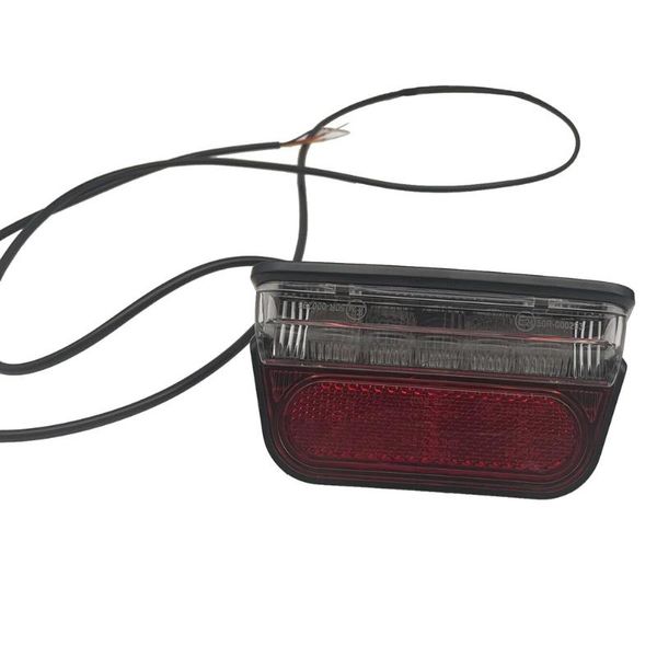 

bike lights universal 1pc 6-80v 21 led motorcycle white license plate light red tail rear brake slamp