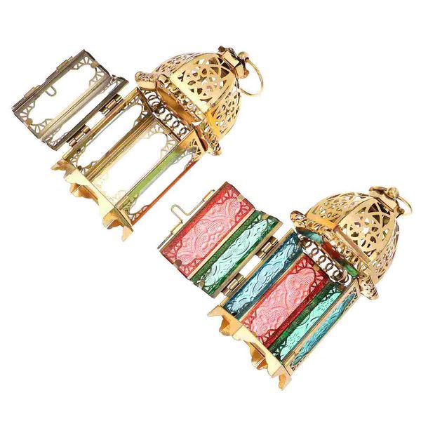 

candle holders 2pcs tablecandlestick elegant home chic tealight holder golden