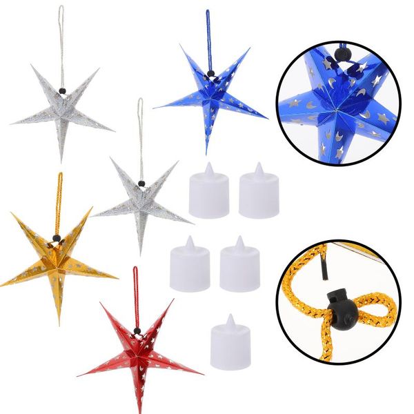 

christmas decorations 5sets unique hanging lamp xmas party light pendant exquisite adorn