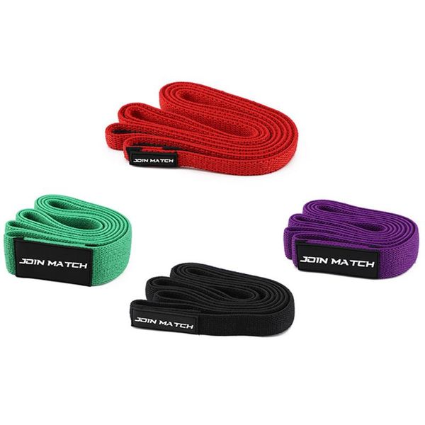 

yoga cotton latex silk tension band, buttocks resistance squat elastic non-slip ring bands