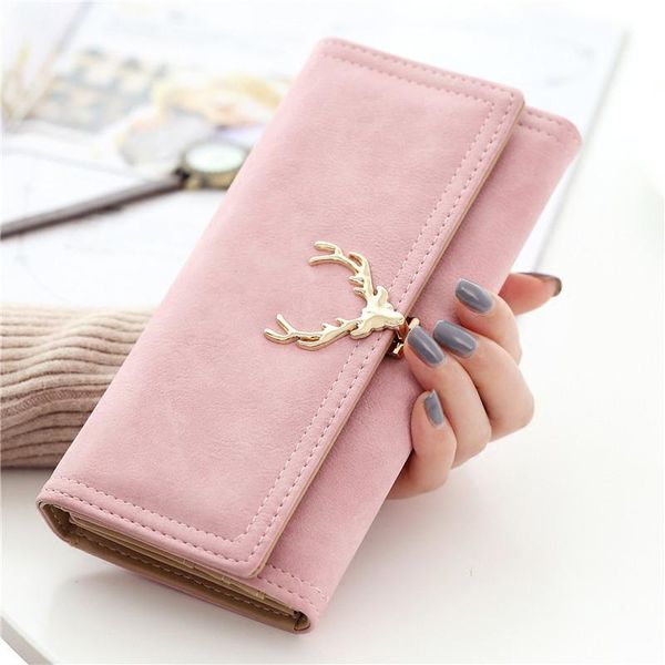 

wallets 2021 fashion women long clutch wallet large capacity coin pocket card female purse phone brand pu leather designer, Red;black