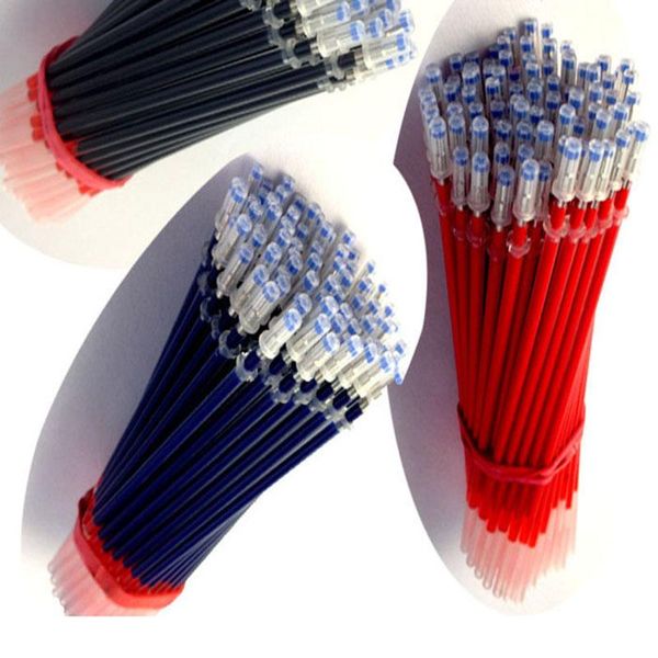 

gel pens 100pcs/lot gelpen refill 0.5mm rollerball pen office/school promotion stationery smooth writing instead