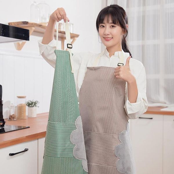 

1pc multifunctional kitchen japanese style fashion waterproof oil-proof antifouling female apron aprons