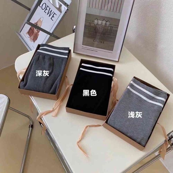 

leggings hip version plush thickened external wear black warm elastic tight