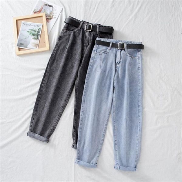 

casual ankle length cotton women short jeans without belt spring n0092, White;black