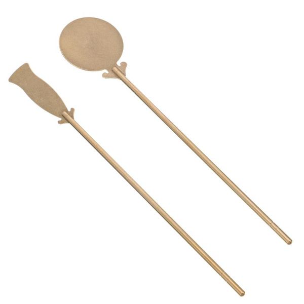 

fragrance lamps 2pcs copper incense ash press practical burner accessory