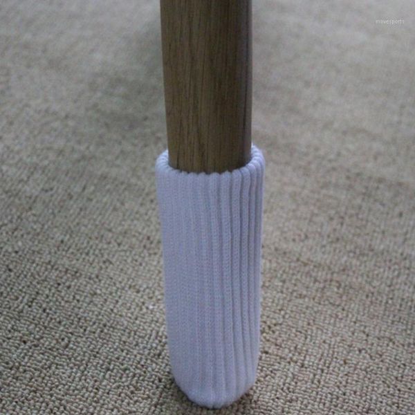 

chair covers 4pcs cover anti-slip floor protection table furniture feet sleeve protector knitting thicken leg socks1