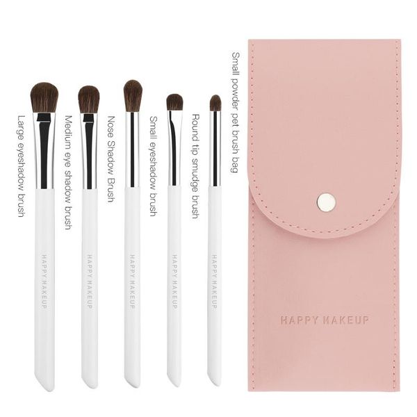 

makeup brushes 5pcs tool set eye shadow eyebrow brush cosmetic beauty make up portable soft maquiagem