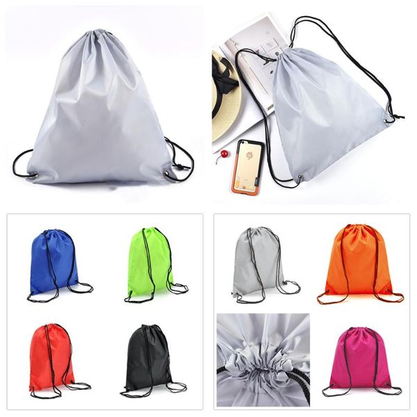 

drawstring travel sport bag fitness yoga exercise backpack cloth shoes back pack storage lightweight tow summer