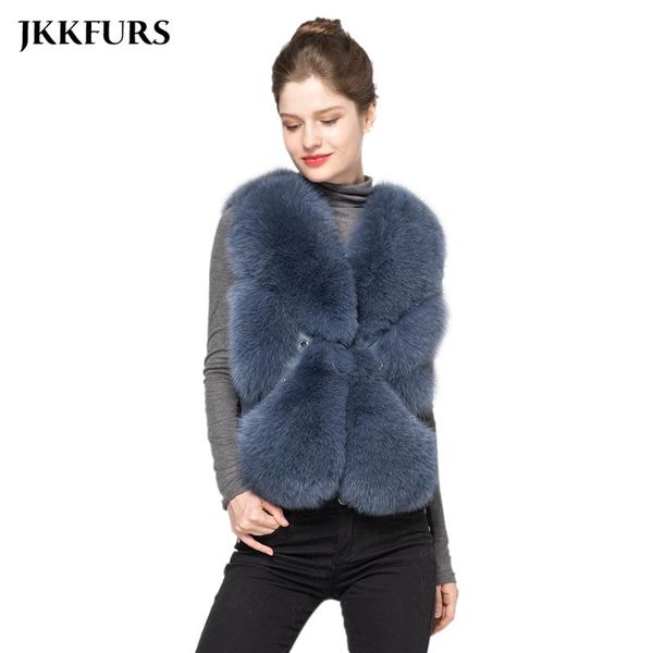 

women's real fur gilet genuine leather short thick warm vest winter fashion lady waistcoat s7612 & faux, Black