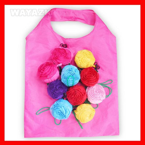 

shopping bags 100 pieces/lot reusable foldable bag for kid girl
