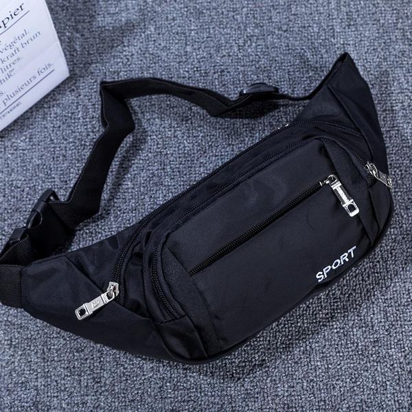 

waist bags 2021 men waterproof nylon wearable packs fashion casual solid outdoor mountain riding sports belt bag