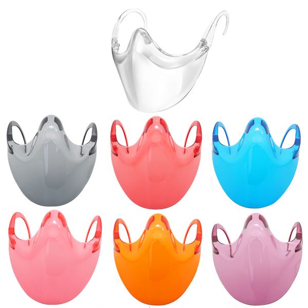 

transparent fog lip mask dust integrated face anti splash isolation mask
