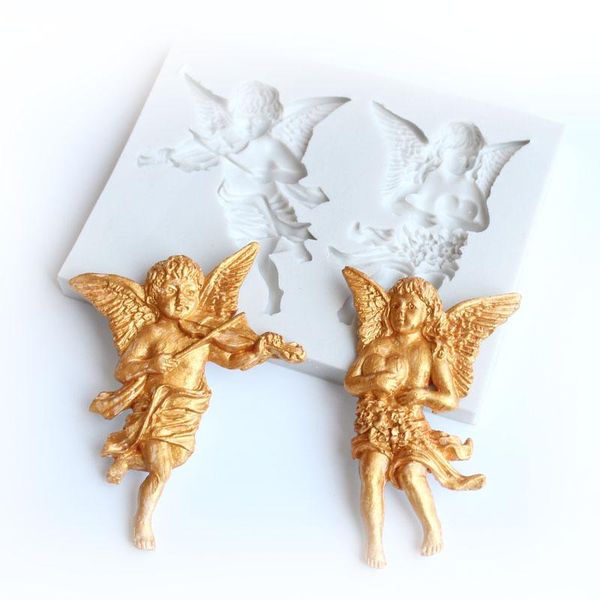 

Angle Candy Cake Fondant Silicone Mold Soap Baking Molds DIY Wedding Decoration Tools Moulds