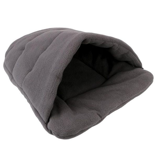 

pet sleeping sofa lovely cushion winter warm slippers style short plush small dogs cat kennel bed dog puppy house kennels & pens