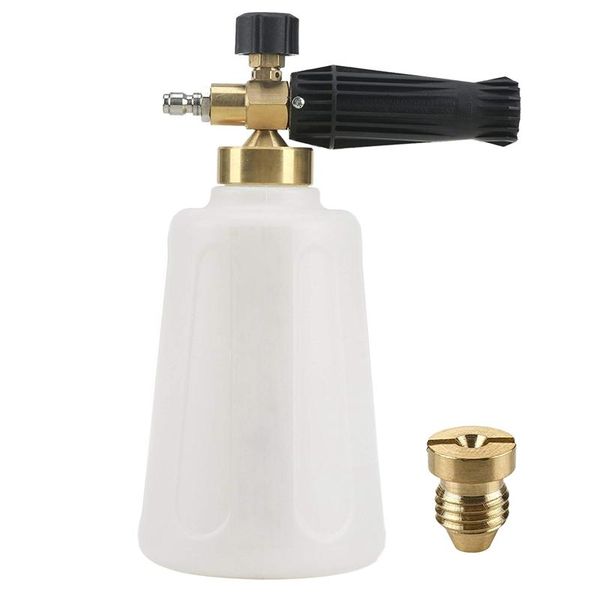 

water gun & snow foam lance pressure washer cannon for car wash, lance, additional orifice nozzle 1.1mm, 1/4 inch
