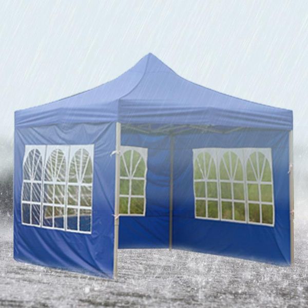 

shade instant canopy wall panel rainproof shading shelter transparent tent cloth rome window fence for tents outdoor