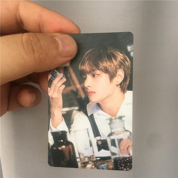 

keychains 7set po card poster lomo cards official fans gift collection world tour yg315, Silver