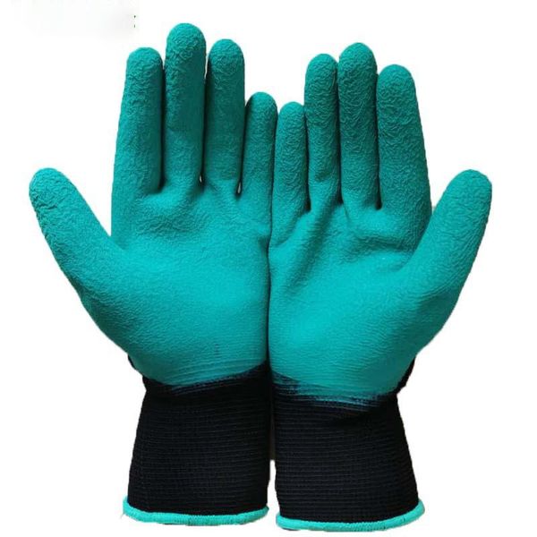 

breathable king wear-resistant non-slip work gloves garden latex for digging plants gardening disposable