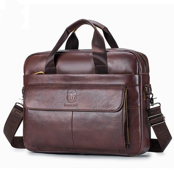 

briefcases retro men handbags genuine cowhider black briefcase men's vintage shoulder lapmessenger bag business male large