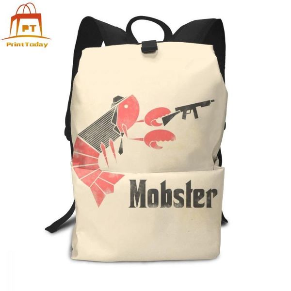 

backpack lobster backpacks multi purpose bag pattern shopping teen trending bags