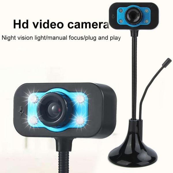 

webcams hd webcam usb night vision video recording camera with mic for lapdeskpc