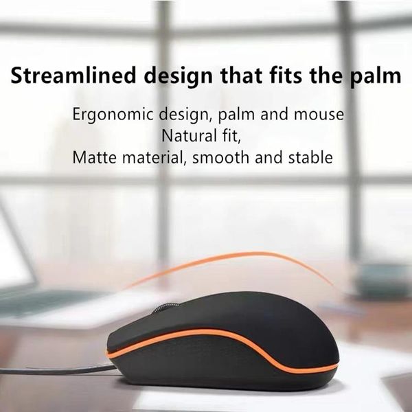 

solid color wired gaming gamer mouse m20 1200dpi computer office matte usb mice for pc notebook lapnon slip pk g102