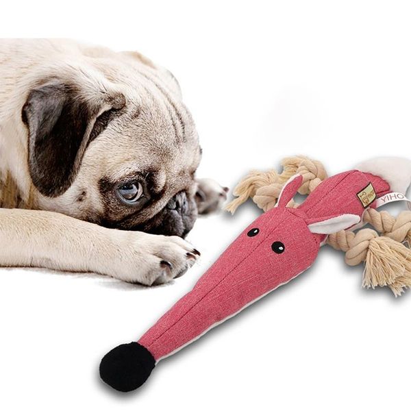 

cat toys bite resistant dog chew toy interactive kitten puppy teething pet training squeaky cats accessories