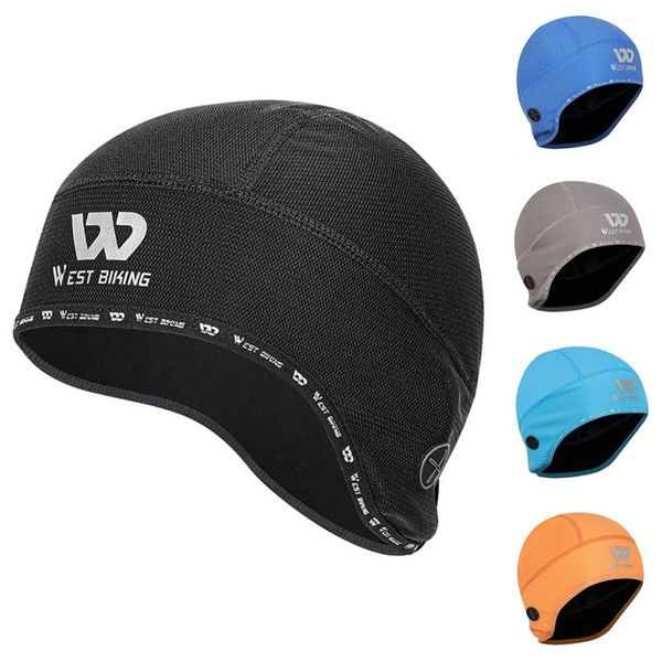 

bliking cycling skull cap bike motorbike under helmet riding outdoor sport bicycle hat equipment caps & masks, Black