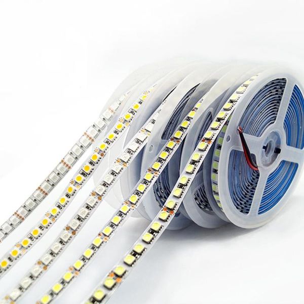 

strips led strip rgb white /warm dc 12v flexible light / warm 120 leds/m 5m/lot