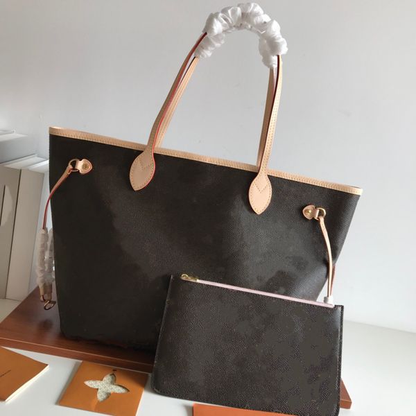 

2021 classic woman real oxidation leather shoulder tote bags handbags women messenger shopping purse shopper bag 32cm 40cm