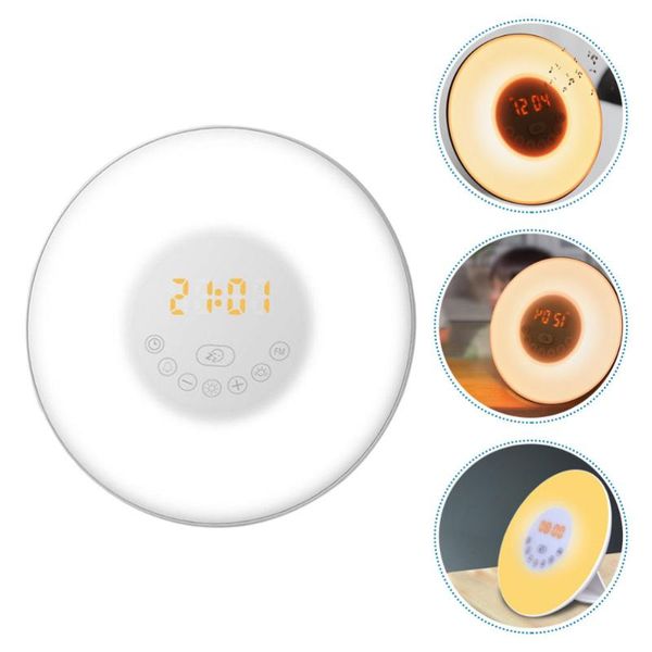 

other clocks & accessories 1pc led waking alarm clock electronic creative night lamp (au plug)