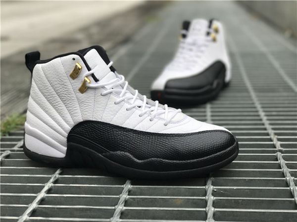 

union 12 basketball shoes taxi black and white gold button original factory logo popular xii real carbon fiber fashion trainers