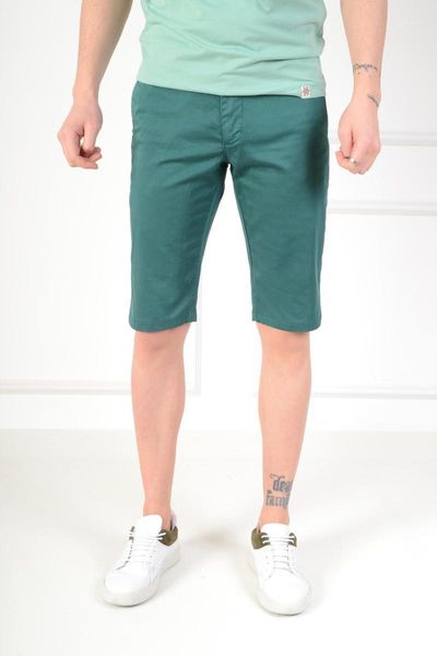 

bermuda slim fit emerald men 's shorts men's, White;black
