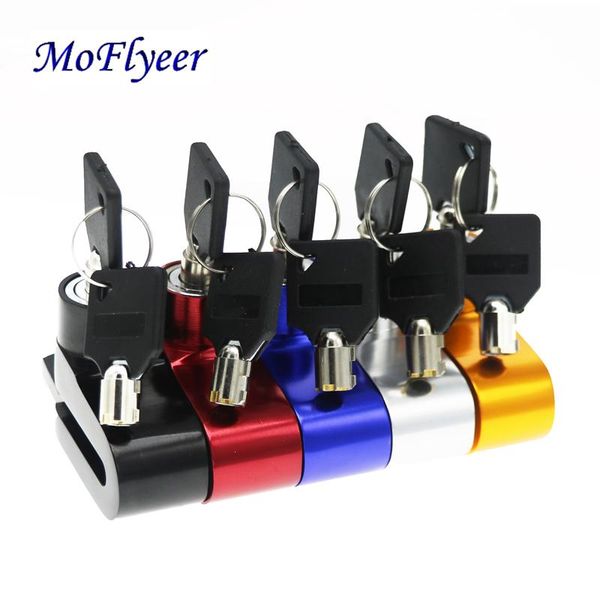 

theft protection moflyeer motorcycle lock stainless steel security anti-theft disc brake wheel for motorbike scooter bicycle accessories