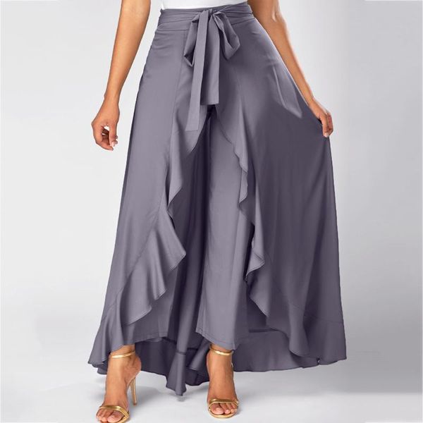 

skirts 2021 women palazzo pants streetwear leggings trousers sportswear nouvelles jupes pour femmes mujeres, faldas, Black