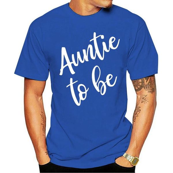 

men's t-shirts brand men shirt auntie to be gift for aunt, White;black