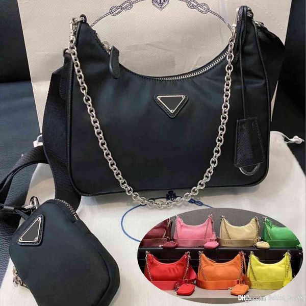 

luxury handbags and storage 2021 fashion luxurys designers bags lady womens edition crossbody tote re-edition 2021 nylon