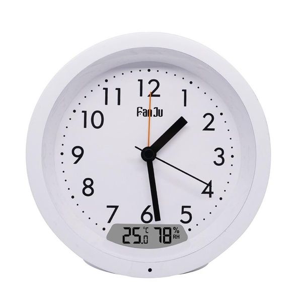 

other clocks & accessories alarm clock led digital movement temperature humidity automatic backlight desk table bedroom electronic mj72412