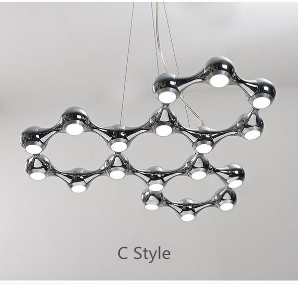 

pendant lamps 10/18 nodric art dining room led lamp stainless steel special design bar counter bedroom bulbs modern 10