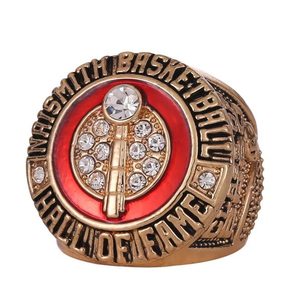 FansCollection 2020 Hall of Fame Memorial World Champions Team Basketball Championship Ring Sport Souvenir Fan Promotion Gif236M