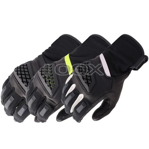 

new 3 motorcycle glove racing gloves genuine leather motorbike mx gloves