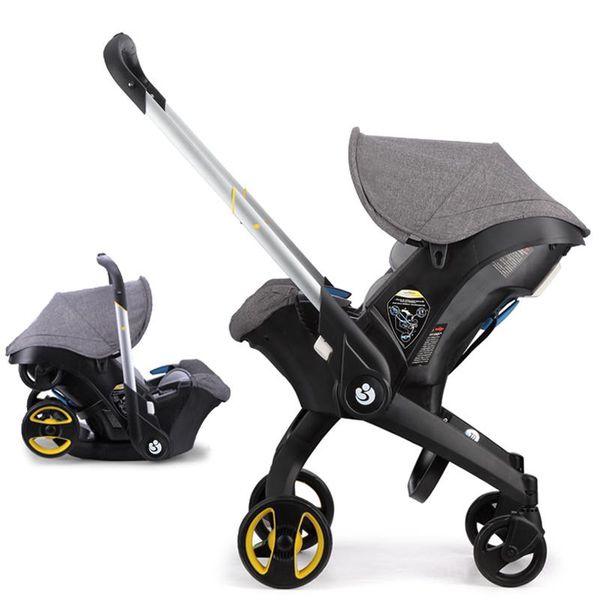 

strollers# luxury baby stroller 4 in 1 trolley born car seat travel pram stoller bassinet pushchair carriage basket