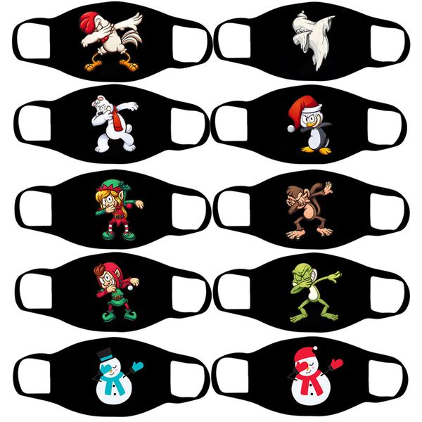 

custom logo funny personality cotton washable dustproof cloth customized mask