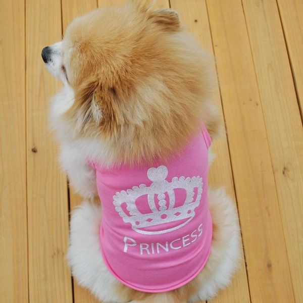 

dog apparel product pet vest puppy summer cotton shirt small cat clothes py20