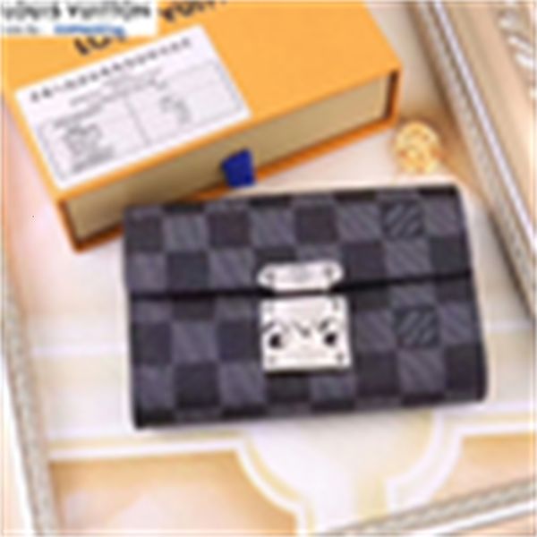 

phone brand designer luxury m57800 card fashion wallet black check holders women real leather long key wallets chain wallet pouches cases pu, Red;black
