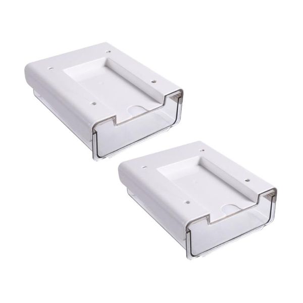 

storage drawers 2pcs creative stationery box under-the-table drawer office case