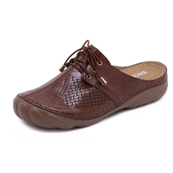 

slippers cevabule sandals 2021 women's anti-convenience bow lightweight thick-soled shoes woman heels fur slides ysk, Black