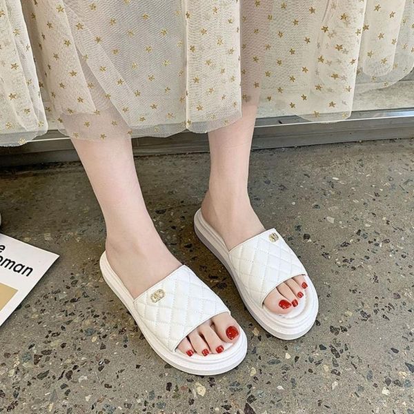 

slippers fashion comfort trifles sandals ladies summer shoes for women, Black